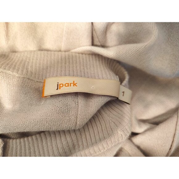 JPark 100% Cashmere Gray Cardigan Sweater, Size 1, XS, Lagenlook Button Front - Picture 5 of 6
